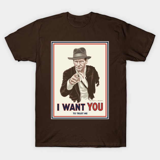 INDY WANTS YOU T-Shirt by Momech